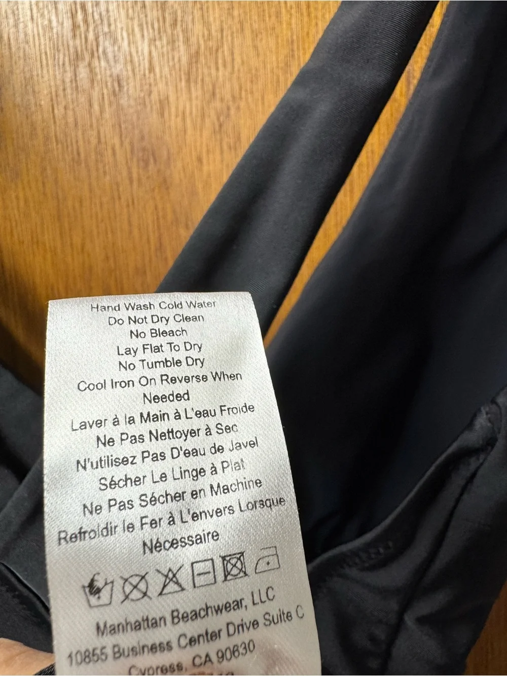 L'AGENCE Lisa Belted V-Neck One Piece Swimsuit Bathing Suit Black Medium